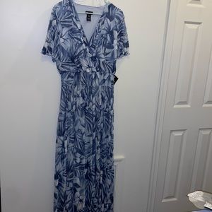 Kate and Lily Women’s Floral Maxi Dress, Sz. 14W